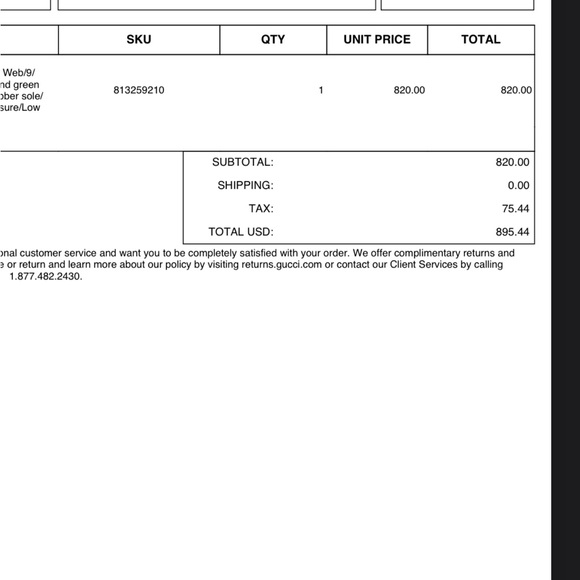 Men’s ‘Ace’ Gucci Shoes size 9 [Real with Receipts !] - Picture 11 of 12